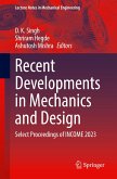 Recent Developments in Mechanics and Design