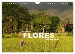 Flores - Indonesien (Wandkalender 2025 DIN A4 quer), CALVENDO Monatskalender