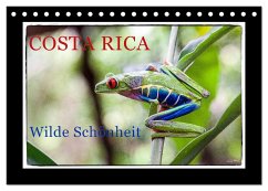 Costa Rica - Wilde Schönheit (Tischkalender 2025 DIN A5 quer), CALVENDO Monatskalender - Calvendo;Adams, Heribert