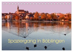 Spaziergang in Böblingen (Tischkalender 2025 DIN A5 quer), CALVENDO Monatskalender