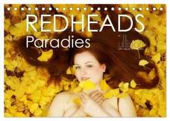 REDHEADS Paradies (Tischkalender 2025 DIN A5 quer), CALVENDO Monatskalender