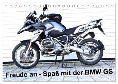 Freude an - Spaß mit der BMW GS (Tischkalender 2025 DIN A5 quer), CALVENDO Monatskalender - Calvendo;Ascher, Johann