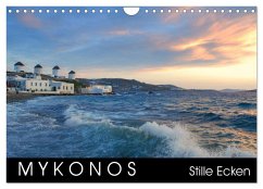 Mykonos - Stille Ecken (Wandkalender 2025 DIN A4 quer), CALVENDO Monatskalender - Calvendo;Manz, Katrin