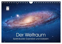 Der Weltraum. Spektakuläre Gasnebel und Galaxien (Wandkalender 2025 DIN A4 quer), CALVENDO Monatskalender - Calvendo;Stanzer, Elisabeth