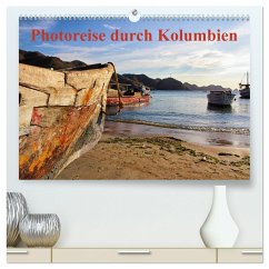 Photoreise durch Kolumbien (hochwertiger Premium Wandkalender 2025 DIN A2 quer), Kunstdruck in Hochglanz