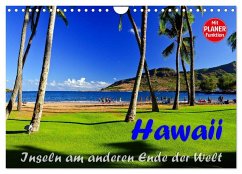 Hawaii - Inseln am anderen Ende der Welt (Wandkalender 2025 DIN A4 quer), CALVENDO Monatskalender - Calvendo;Schön, Berlin, Andreas