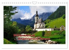 Willkommen im Bergsteigerdorf Ramsau (Wandkalender 2025 DIN A4 quer), CALVENDO Monatskalender