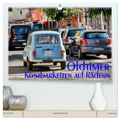 Oldtimer - Kostbarkeiten auf Rädern (hochwertiger Premium Wandkalender 2025 DIN A2 quer), Kunstdruck in Hochglanz