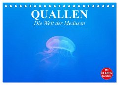 Quallen. Die Welt der Medusen (Tischkalender 2025 DIN A5 quer), CALVENDO Monatskalender