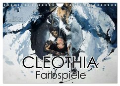 Cleothia Farbspiele (Wandkalender 2025 DIN A4 quer), CALVENDO Monatskalender