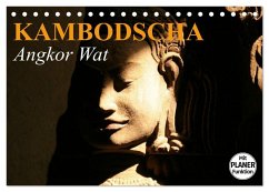 Kambodscha. Angkor Wat (Tischkalender 2025 DIN A5 quer), CALVENDO Monatskalender