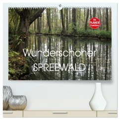 Wunderschöner Spreewald (hochwertiger Premium Wandkalender 2025 DIN A2 quer), Kunstdruck in Hochglanz