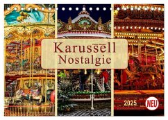 Karussell - Nostalgie (Tischkalender 2025 DIN A5 quer), CALVENDO Monatskalender - Calvendo;Roder, Peter