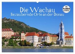 Die Wachau - Bezaubernde Orte an der Donau (Wandkalender 2025 DIN A2 quer), CALVENDO Monatskalender