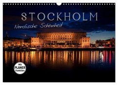 Stockholm - Nordische Schönheit (Wandkalender 2025 DIN A3 quer), CALVENDO Monatskalender