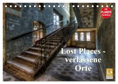 Lost Places - verlassene Orte (Tischkalender 2025 DIN A5 quer), CALVENDO Monatskalender