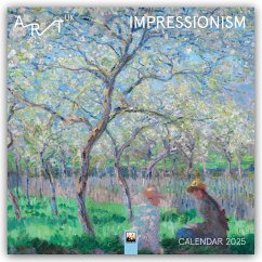 Art UK: Impressionism Wall Calendar 2025 (Art Calendar) - Flame Tree Publishing