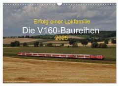 Erfolg einer Lokfamilie - Die V160-Baureihen (Wandkalender 2025 DIN A3 quer), CALVENDO Monatskalender - Calvendo;Stefan Jeske, Jan van Dyk, bahnblitze.de: