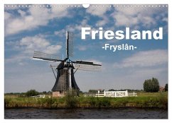 Friesland - Fryslan (Wandkalender 2025 DIN A3 quer), CALVENDO Monatskalender