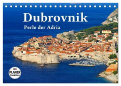 Dubrovnik - Perle der Adria (Tischkalender 2025 DIN A5 quer), CALVENDO Monatskalender - Calvendo;LianeM