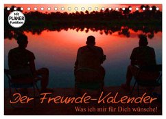 Der Freunde-Kalender (Tischkalender 2025 DIN A5 quer), CALVENDO Monatskalender