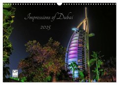 Impressions of Dubai 2025 (Wandkalender 2025 DIN A3 quer), CALVENDO Monatskalender