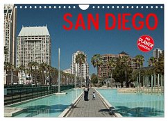 San Diego (Wandkalender 2025 DIN A4 quer), CALVENDO Monatskalender