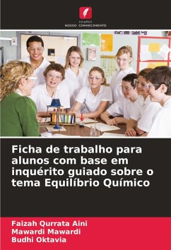 Cover Ficha de trabalho para alunos com base em inquérito guiado sobre o tema Equilíbrio Químico