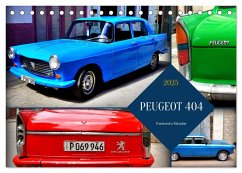 PEUGEOT 404 - Frankreichs Klassiker (Tischkalender 2025 DIN A5 quer), CALVENDO Monatskalender