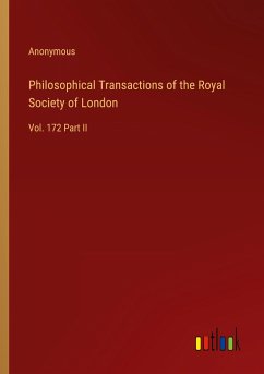 Philosophical Transactions of the Royal Society of London - Anonymous