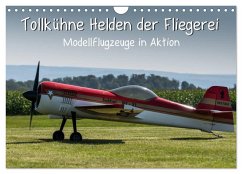 Tollkühne Helden der Fliegerei - Modellflugzeuge in Aktion (Wandkalender 2025 DIN A4 quer), CALVENDO Monatskalender - Calvendo;Teßen, Sonja