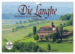 Die Langhe - Im Herzen des Piemonts (Wandkalender 2025 DIN A4 quer), CALVENDO Monatskalender - Calvendo;LianeM