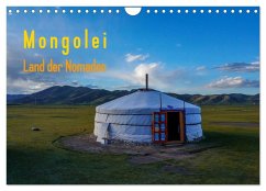 Mongolei - Land der Nomaden (Wandkalender 2025 DIN A4 quer), CALVENDO Monatskalender