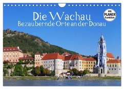 Die Wachau - Bezaubernde Orte an der Donau (Wandkalender 2025 DIN A4 quer), CALVENDO Monatskalender - Calvendo;LianeM