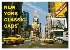 New York Classic Cabs (Wandkalender 2025 DIN A2 quer), CALVENDO Monatskalender