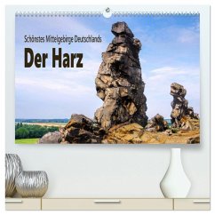 Der Harz - Schönstes Mittelgebirge Deutschlands (hochwertiger Premium Wandkalender 2025 DIN A2 quer), Kunstdruck in Hochglanz