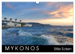 Mykonos - Stille Ecken (Wandkalender 2025 DIN A3 quer), CALVENDO Monatskalender - Calvendo;Manz, Katrin