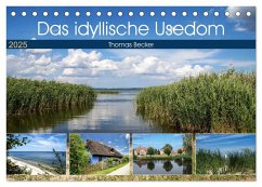 Das idyllische Usedom (Tischkalender 2025 DIN A5 quer), CALVENDO Monatskalender