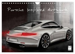 Porsche inspired Artwork by Reinhold Art´s (Wandkalender 2025 DIN A4 quer), CALVENDO Monatskalender - Calvendo;Autodisegno, Reinhold