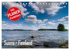 Suomi ¿ Finnland (Tischkalender 2025 DIN A5 quer), CALVENDO Monatskalender - Calvendo;Härlein, Peter