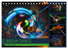 Break Dance B-boys & B-girls (Tischkalender 2025 DIN A5 quer), CALVENDO Monatskalender