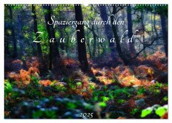 Spaziergang durch den Zauberwald (Wandkalender 2025 DIN A2 quer), CALVENDO Monatskalender