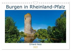 Burgen in Rheinland-Pfalz (Wandkalender 2025 DIN A4 quer), CALVENDO Monatskalender - Calvendo;Hess, www.ehess.de, Erhard