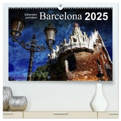 Barcelona (hochwertiger Premium Wandkalender 2025 DIN A2 quer), Kunstdruck in Hochglanz - Calvendo;Silberstein, Reiner