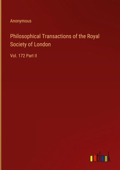 Philosophical Transactions of the Royal Society of London - Anonymous