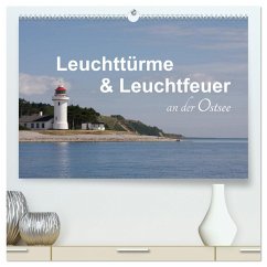 Leuchttürme und Leuchtfeuer an der Ostsee (hochwertiger Premium Wandkalender 2025 DIN A2 quer), Kunstdruck in Hochglanz