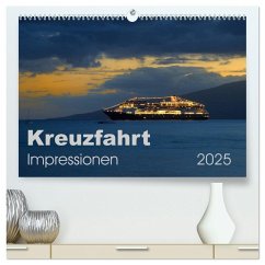 Kreuzfahrt Impressionen (hochwertiger Premium Wandkalender 2025 DIN A2 quer), Kunstdruck in Hochglanz