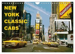 New York Classic Cabs (Wandkalender 2025 DIN A4 quer), CALVENDO Monatskalender - Calvendo;Freiwah Oldtimer-Art.de, Tom