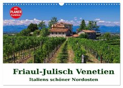 Friaul-Julisch Venetien - Italiens schöner Nordosten (Wandkalender 2025 DIN A3 quer), CALVENDO Monatskalender - Calvendo;LianeM