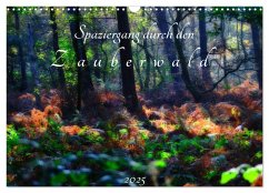 Spaziergang durch den Zauberwald (Wandkalender 2025 DIN A3 quer), CALVENDO Monatskalender
